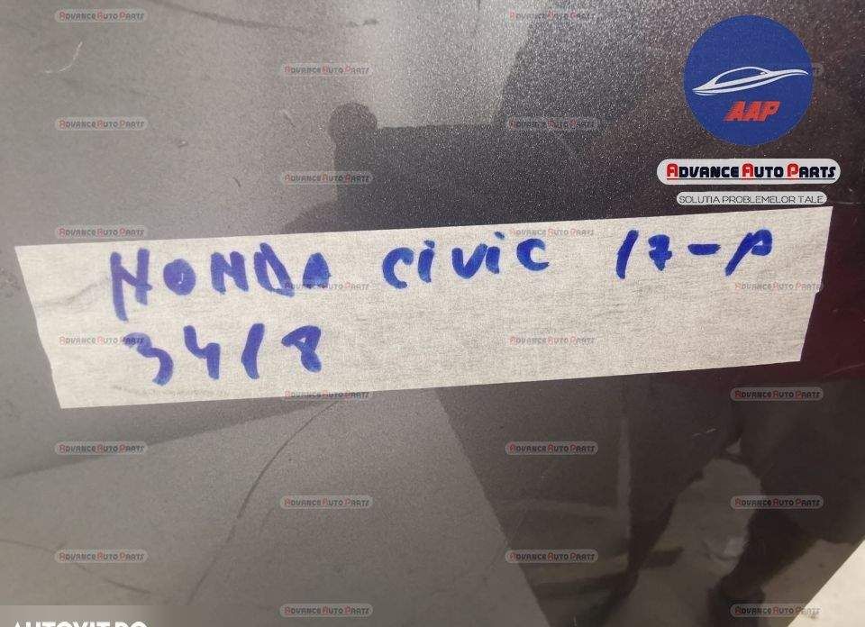 Задна броня оригинал със сензори Хонда Цивик / Honda Civic Оригинална