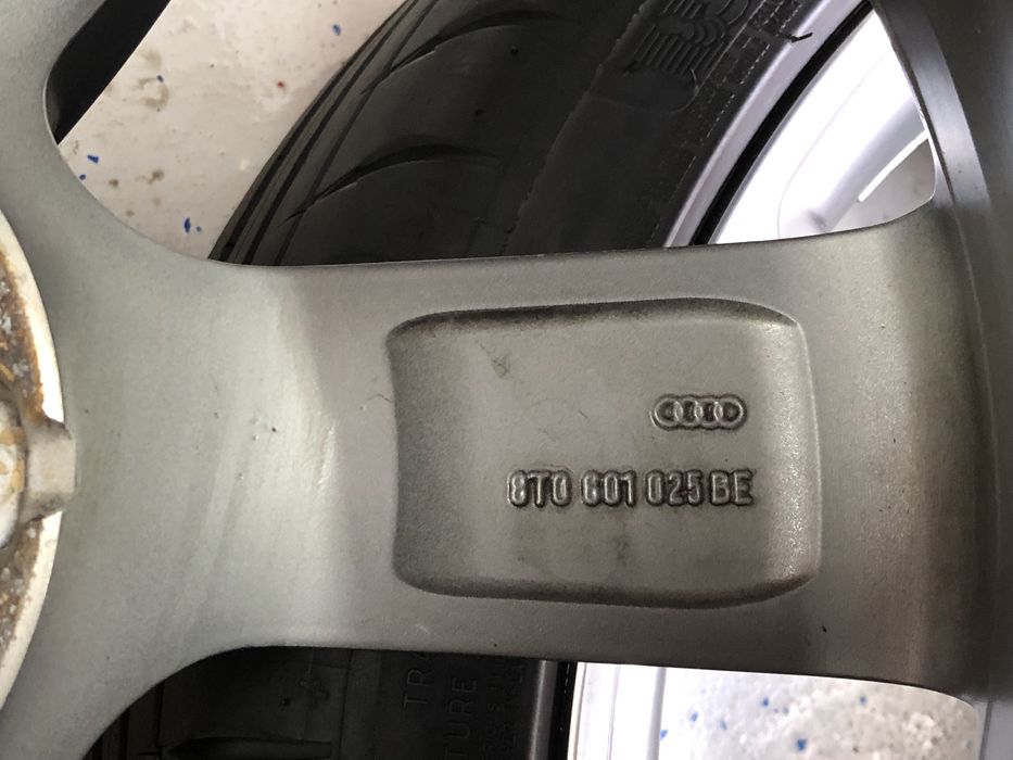 3 roti originale ROTOR Audi A5 8T, Michelin vara 255/35ZR19