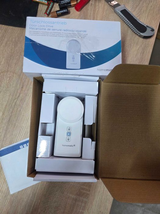 Homematic IP 154952A0 Acționare încuietoare ușă, Wireless Smart Home