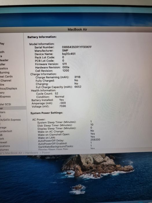 Noble Amanet - Macbook Air 13, 2015, I5, 8GB, 128GB