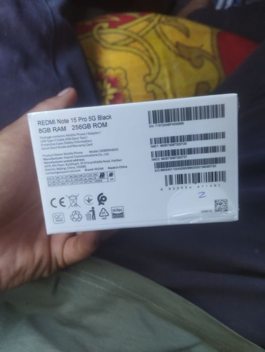 Redmi Not 15 pro 5g 8/256