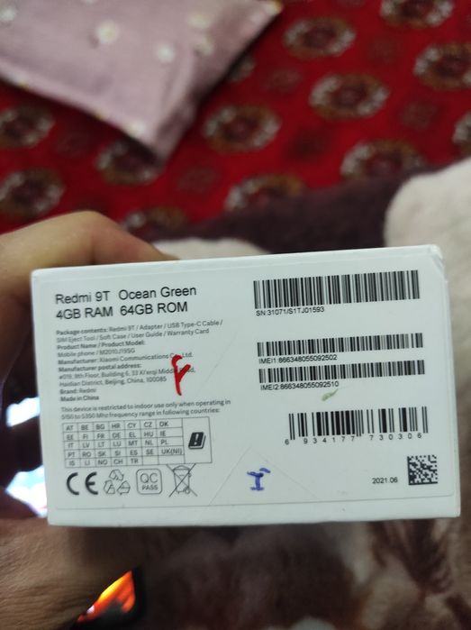 Redmi 9T аккуратно ишлаган