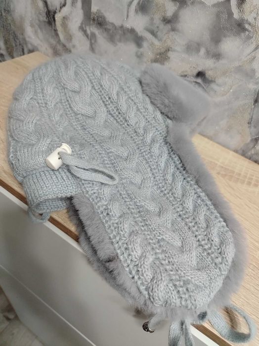 Шапка ушанка зимняя новая