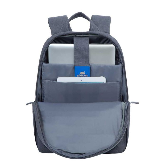 ^ Рассрочка на сумку RIVACASE 7560 Laptop Canvas Backpack 15.6" grey