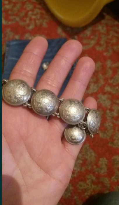 Комплект серебро 19 века