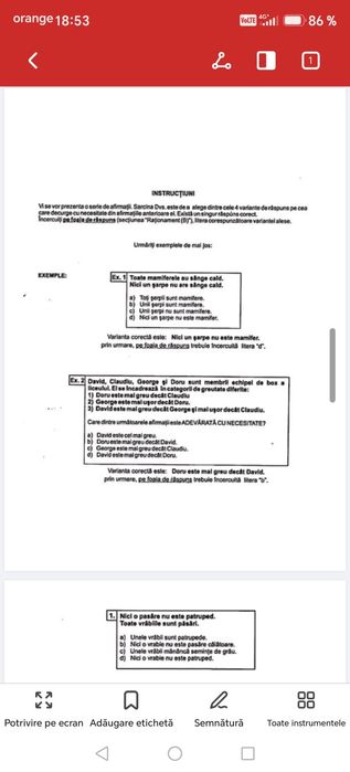 Vând teste psihologice MAI,MAPN ,armată ,poliție ,penitenciar ,pompieri ,jandarmerie