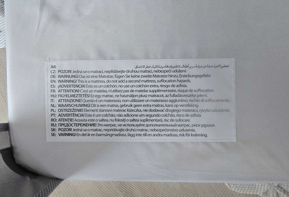 Kinderkraft Movi бебешка кошара, сгъваема