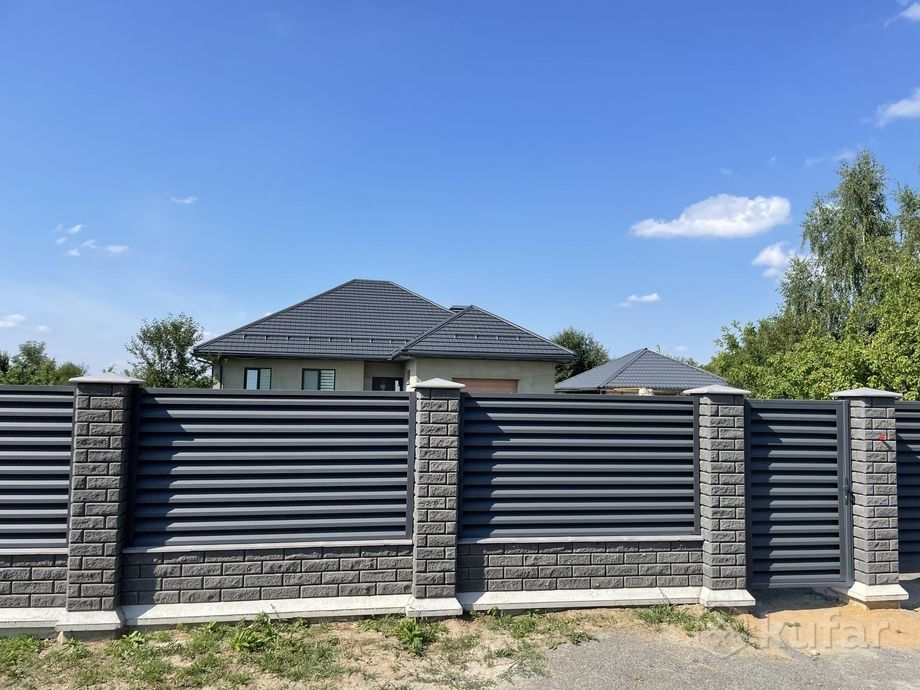 Кладка забора профисонално