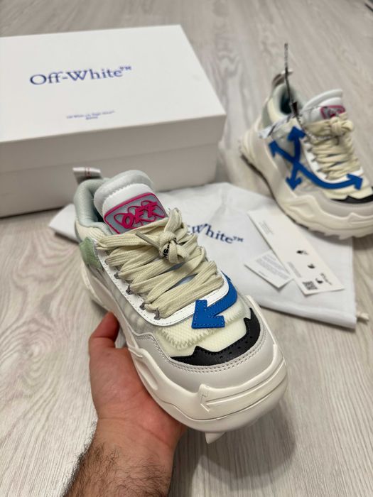 Adidasi OFF WHITE, Odsy 1000 SNEAKERS Premium din Piele Full Box