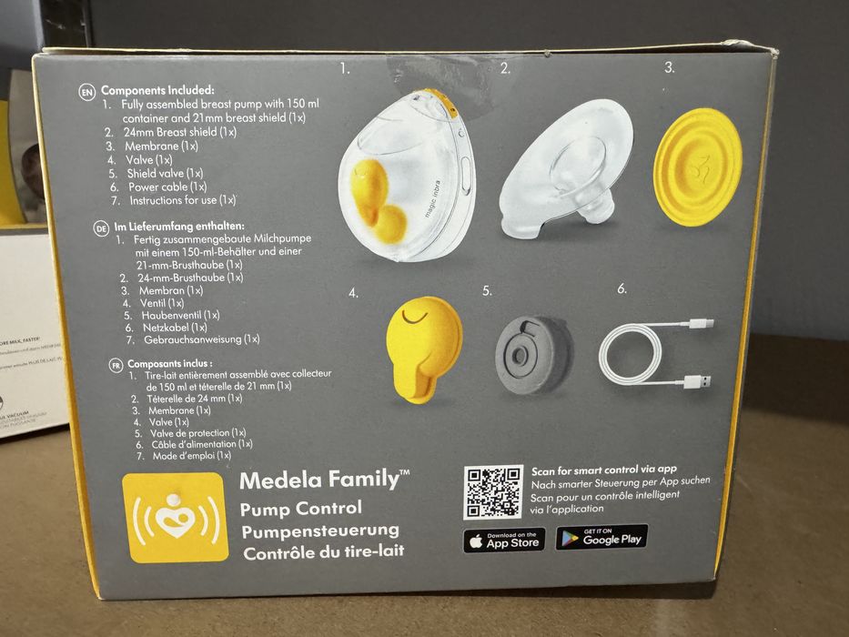 MEDELA Magic InBra (Single) WIFI – Pompa de san purtabila | NOU, SIGILAT