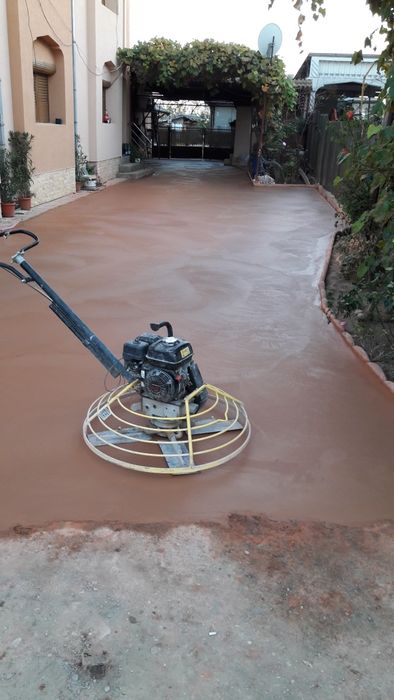 Beton elicopterizat si amprenta