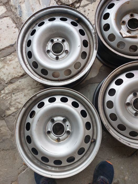 20бр железни джанти 16цола 5×108; ет 46; оригинални от Пежо и Ситроен