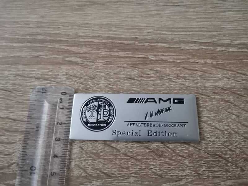 Mercedes Benz AMG Special Edition сив стикер