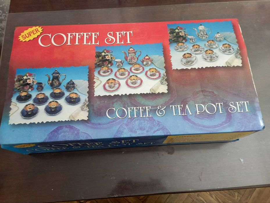 Продается  редкий турецкий сервиз новый-отличный подарок на свадьбу