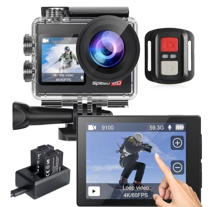 Екшън камера с SD карта 64