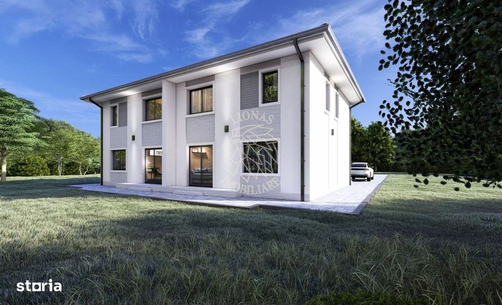 Casa Noua 4 camere 112,3 mp-Finisata la cheie-Zona Aerodrom