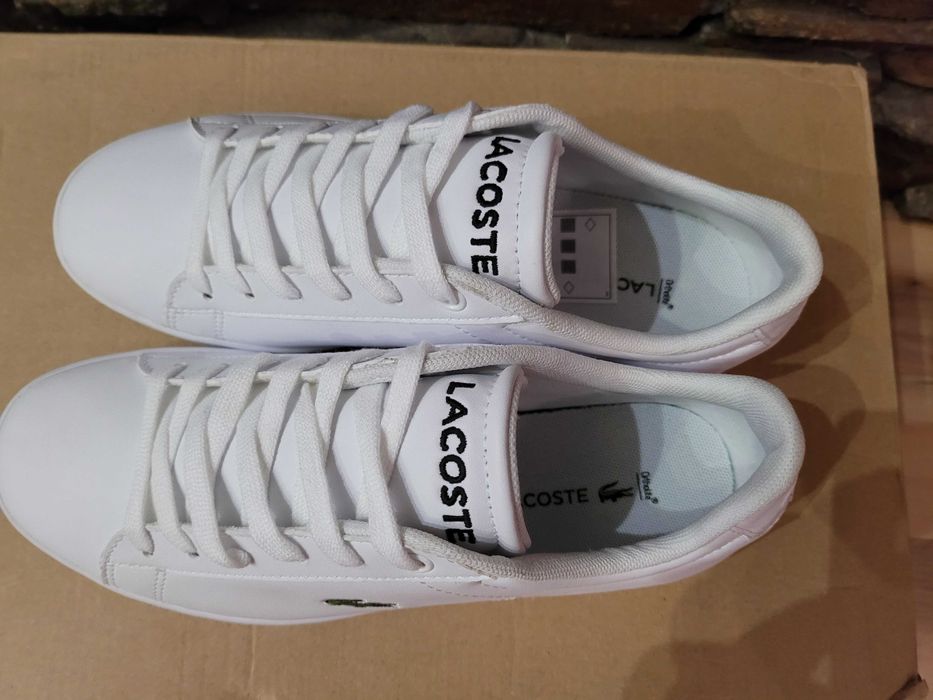 Детски обувки Lacoste - 35,5 / Нови / 100 % Оригинални / Кожени