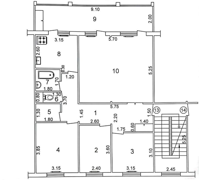 ПРОДАМ 5/2/5 Карасу-6 №U16