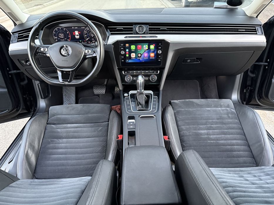 Passat, 2018, Virtual Bord, DSG, Piele, Masaj, Navi, Vopsea Originala