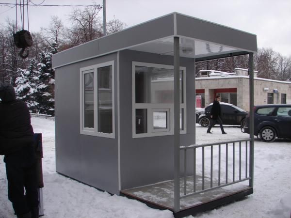 Пост охраны, КПП. Торговый павильон.