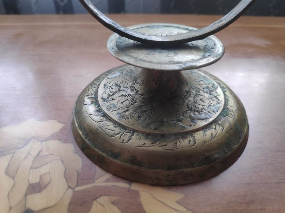 канделябр, подсвечник. латунь