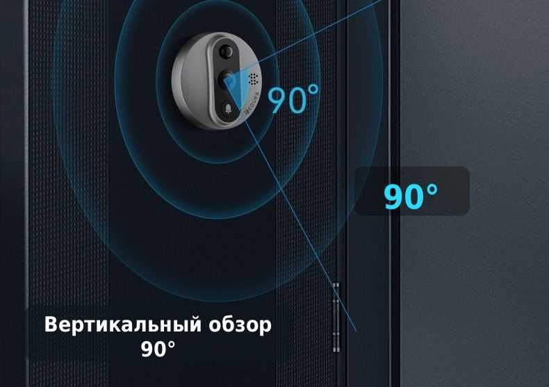 Eques видеоглазок mini2 Pro серый WIFI