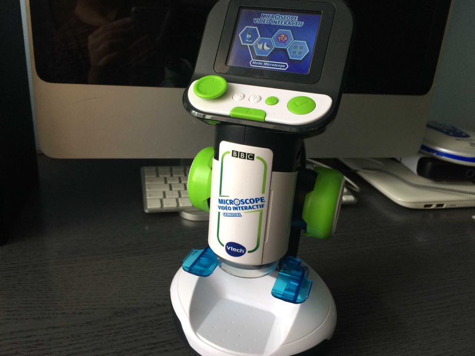 Microscop copii Video Interactif Genius XL Vtech functional.