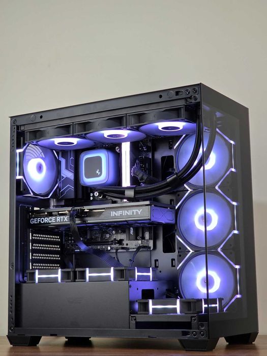 Геймърски компютър - Нов ( Ryzen 7 7700 | RТX 5070 | DDR5 RAM | SSD NVMe )