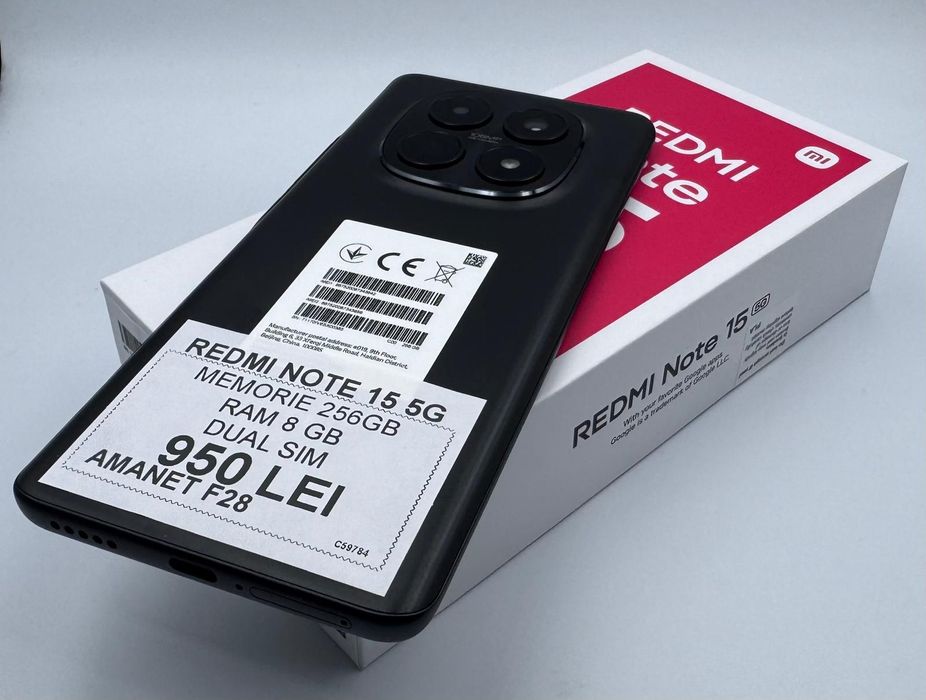Amanet F28: Redmi Note 15 5G 256GB