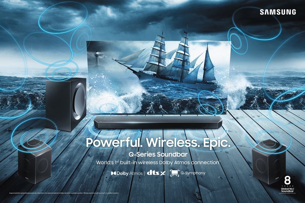 Саундбар Samsung sound bar Q600” Q700” S701” 5.1.2ch Dolby Atmos