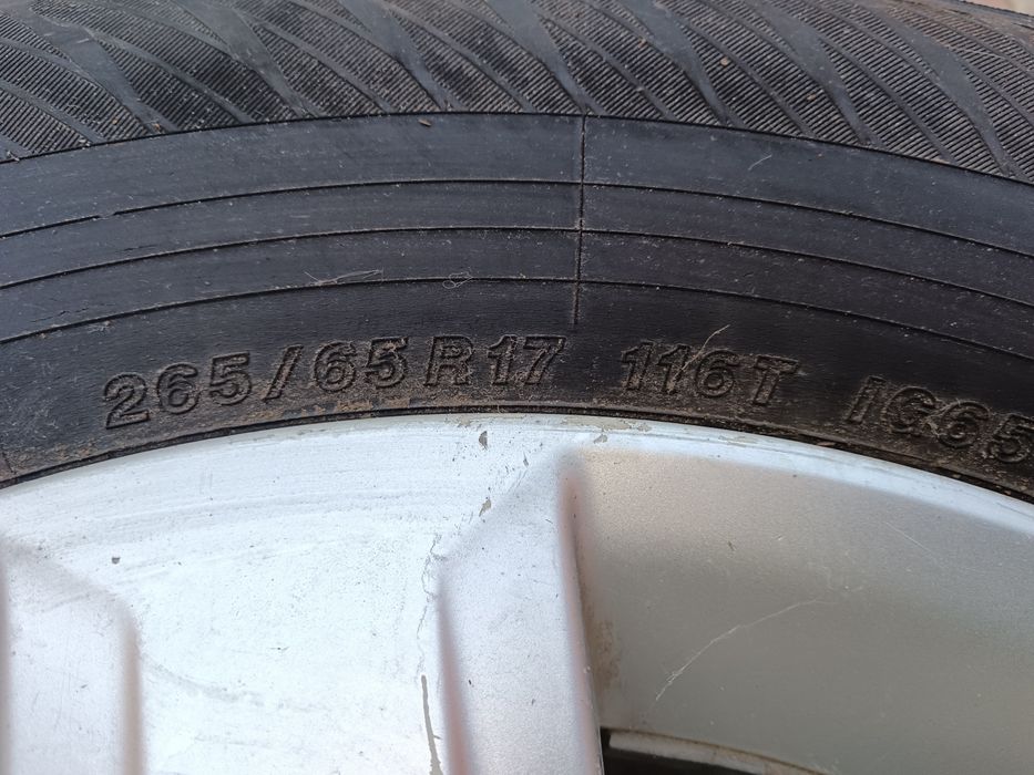 Запаска на прадо 155