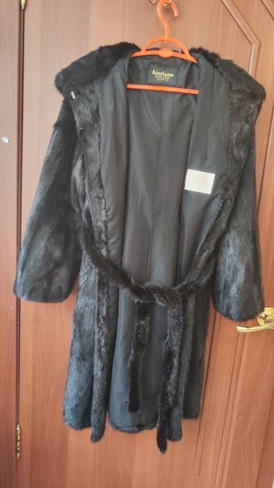 Норковая шуба Black Nafa