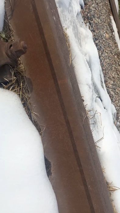 Ж.Д рельсы комплект с шпаламы