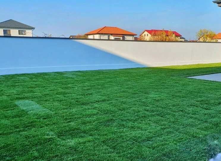 Gazon Rulou pentru Curte si Gradina - Montaj Complet
