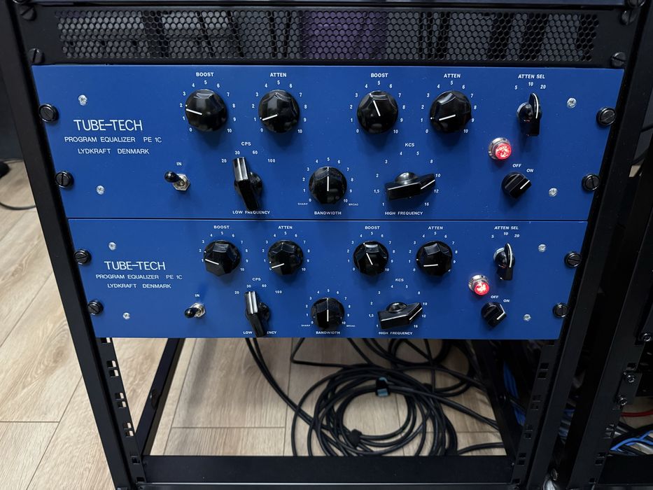 Tube Tech PC1E (eq pt Genelec, Apogee, Rme, Apollo, Neve, SSL)
