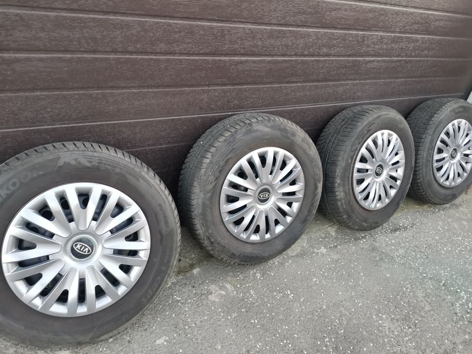 De vânzare set jante otel ALCAR 6.5 16 5x114.3 ET42,5+cauciucuri iarna