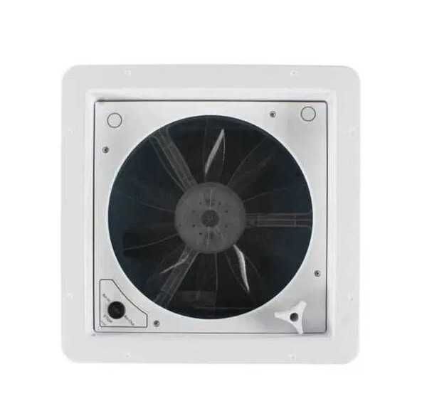 Trapă manuală 1 viteză,ventilator 40×40 cm nouă