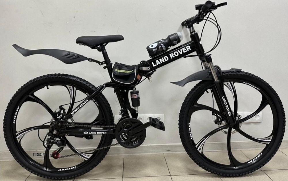 Новый складной горный велосипед “land Rover26 “с литыми дисками