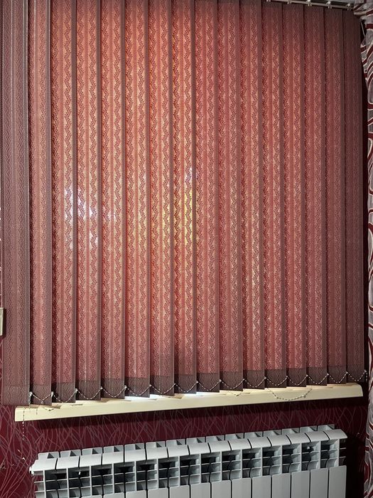 Жалюзи на 2 окна вертикальные