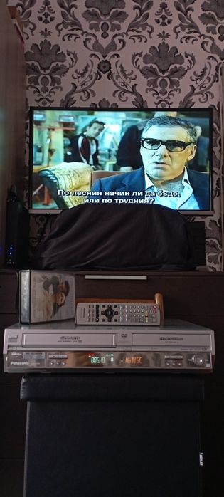 Panasonic VHS-DMR E75V DVD Записвачка!