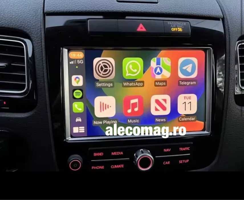 Modul Android auto Carplay VW TOUAREG 7P wireless rns850 Waze Google