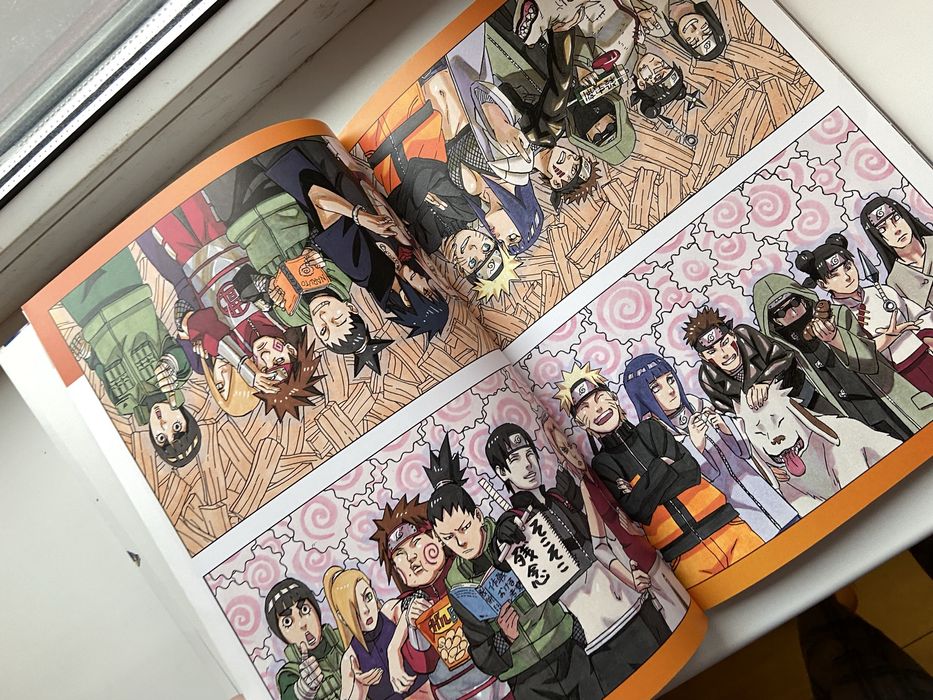 Артбук по Наруто