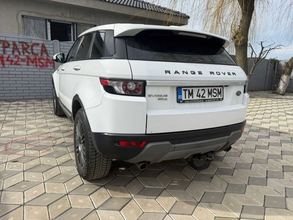 Range Rover Evoque, an 2013 luna 12, motor 2,2 d, distribuție efectuat