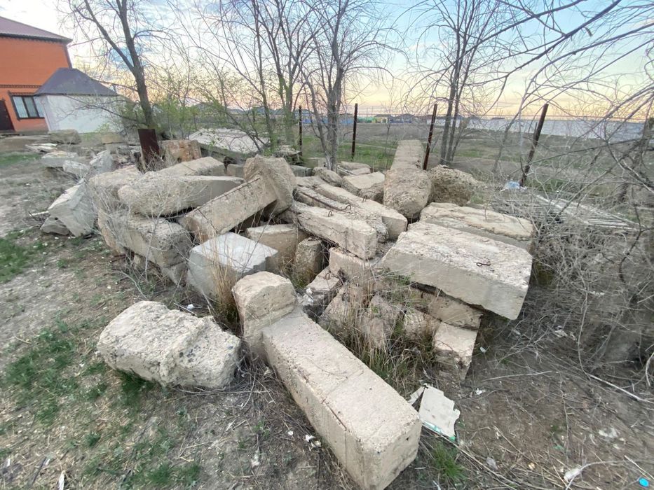 Бетонные блоки б/у, самовывоз