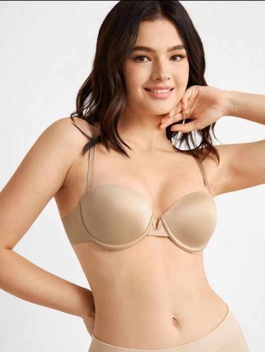 Сутиен бриджитка телесен цвят
