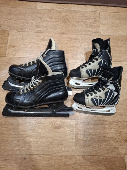 Коньки взрослые и детские в отличном состоянии
