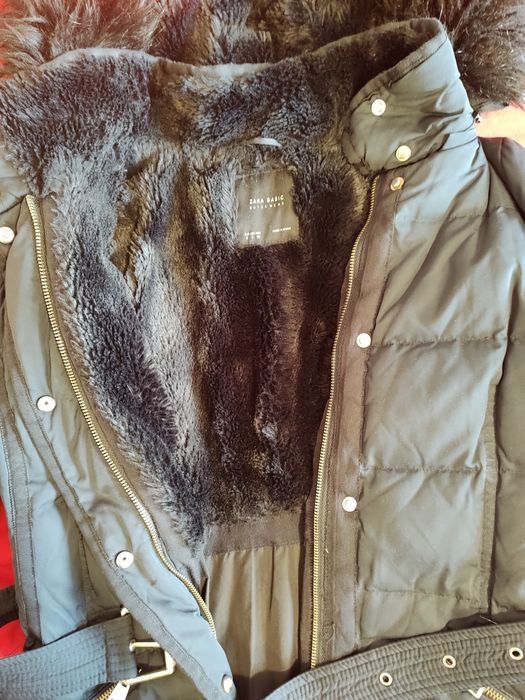Зимно яке с пух Zara размер S