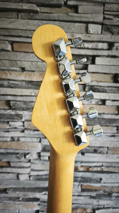 Chitară electrică Blackwood Strat 2022 – Made in Germany, Fender USA Pure Vintage ’61, pickguard nuc autentic