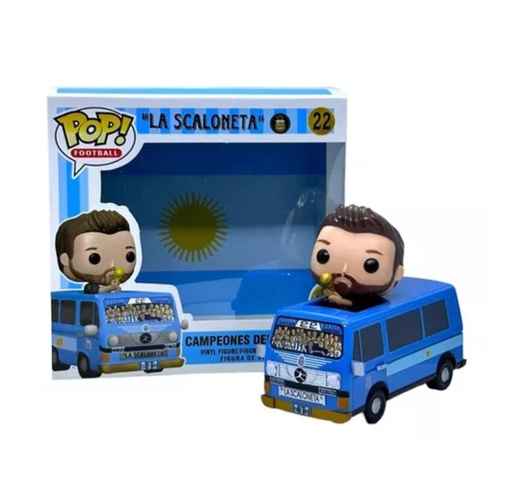 Funko Pop Фигурка футболист Messi La Scaloneta, Фънко Поп Фигурка Меси