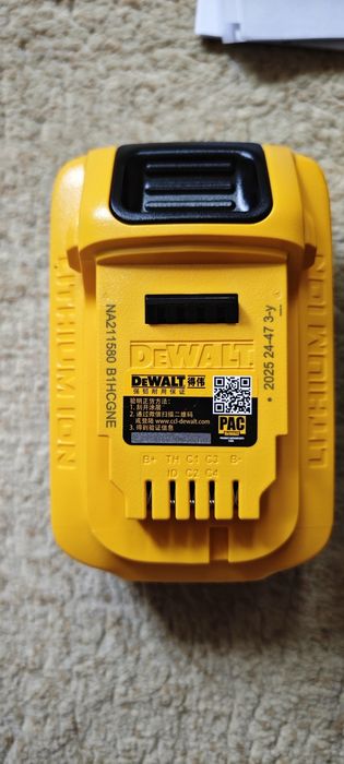 Аккумулятор DeWALT Powerstack 5.0 Ah (DCBP521) — Новый / Оригинал